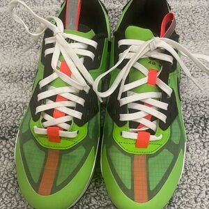 Nike Men's Green and Red Sneakers